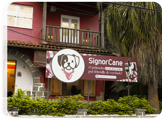 Ambiente pet friendly do SignorCane em Teresópolis - foto 1