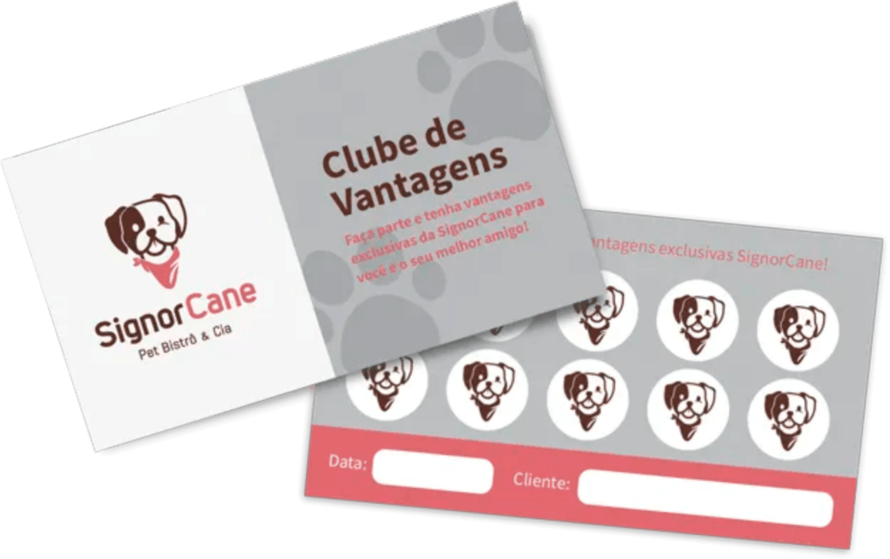 Cartão Clube de Vantagens SignorCane